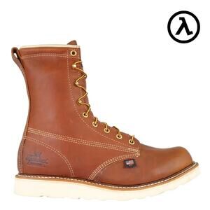 Thorogood American Heritage Waterproof 8" Tobacco Safety Toe Work Boots